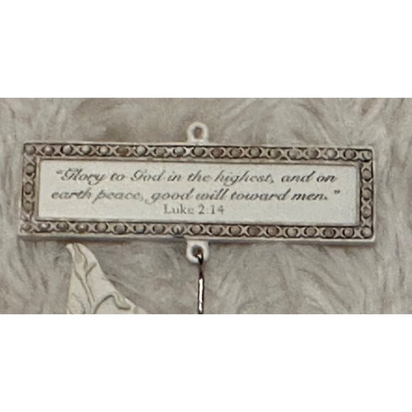 2005 DaySpring Christmas Celebration Collection White Dove Christmas Ornament - Picture 4 of 9